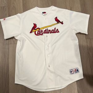 St. Louis Cardinals Majestic Baseball Jersey XL